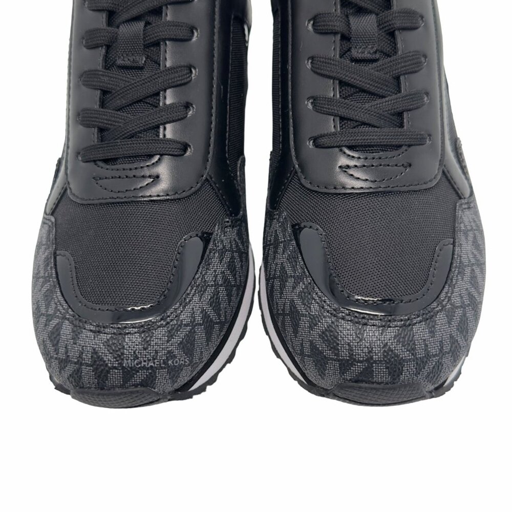 ✨MICHAEL KORS Wilma Trainer Sz 6 Women's Shoes Casual Sneakers Black 49S1WIFS1D✨ - Picture 10 of 10